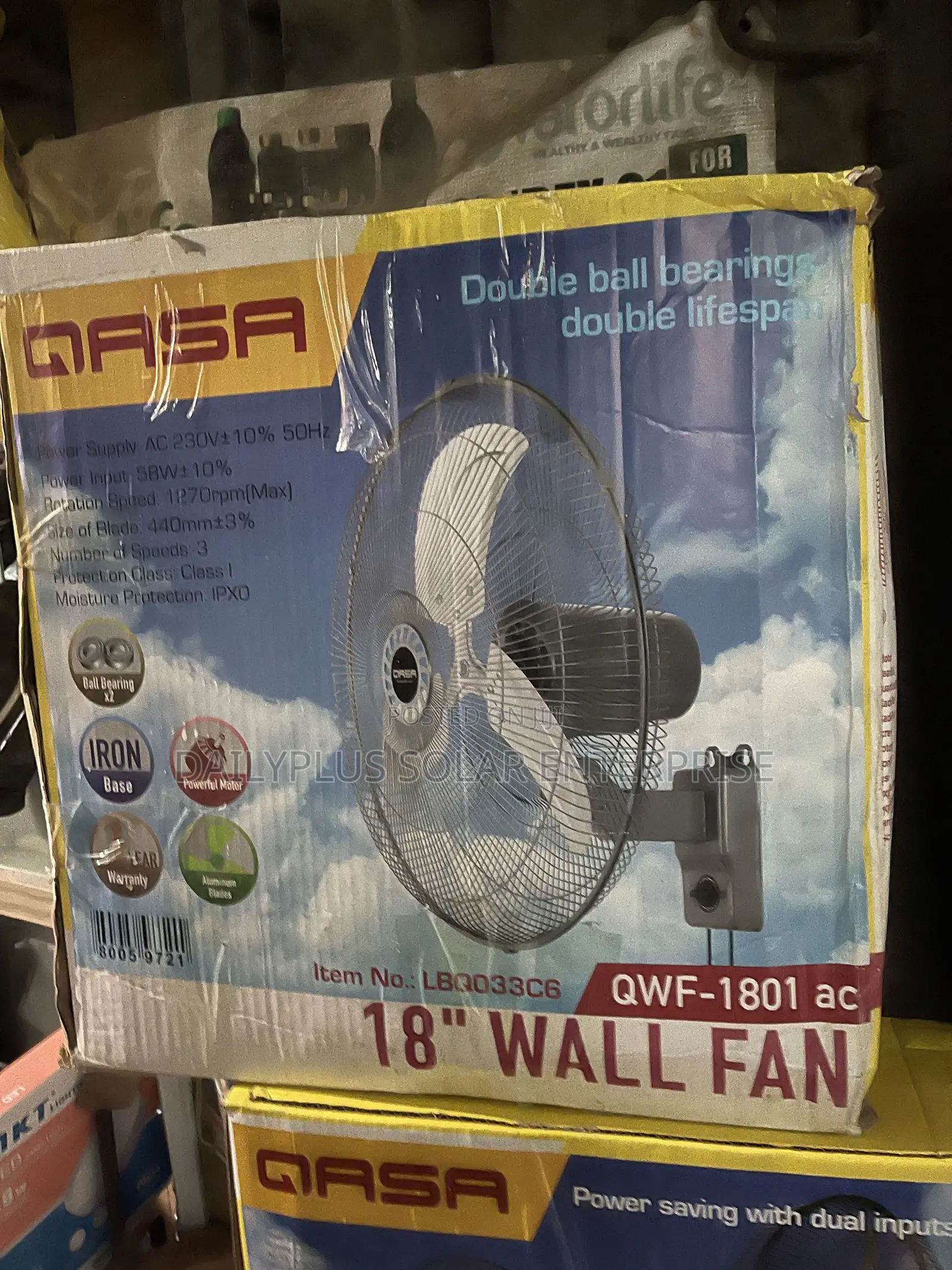 GASA 18inches Wall Fan