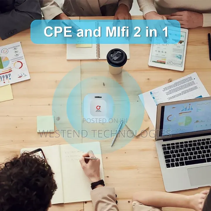 MT30 Portable WiFi Wireless Router 2in1 CPE/Mifi Type-C 4000mAh Router