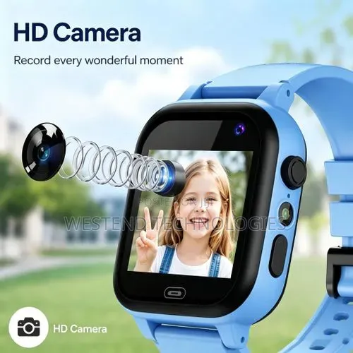 Kids GPS Tracker Smart Watch Sim Enabled Kids Smart Watch With GPS