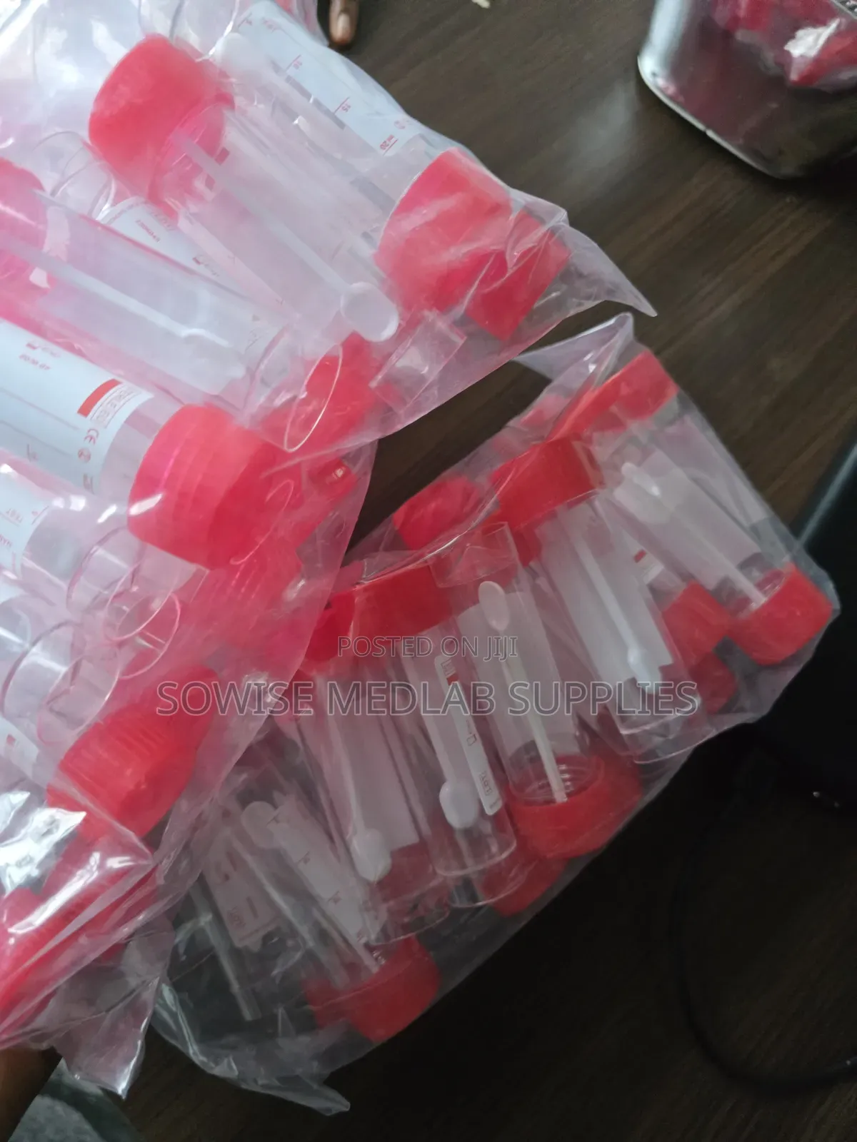 Stool Sample Container With Spoon
 – Specimen Collection Bottle