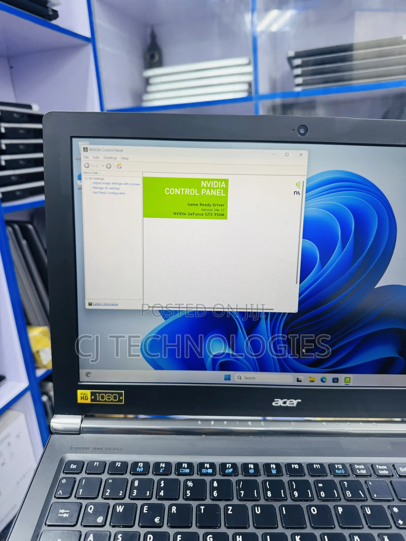 Laptop Acer Aspire V Nitro 16GB Intel Core i5 SSD 256GB