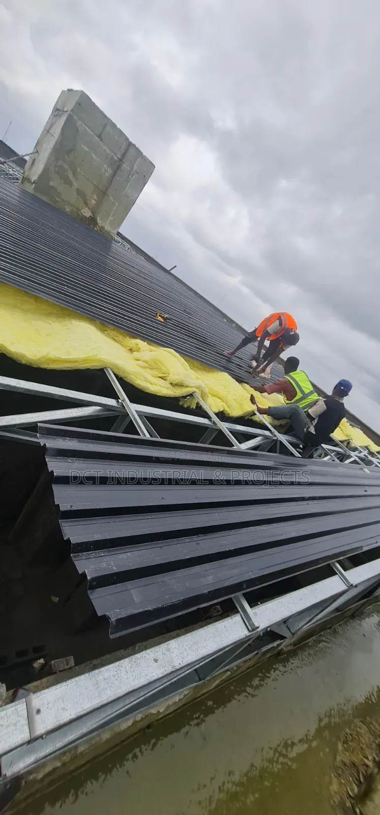Aluminium Roofing Solutions / Steel Trusses Constructions