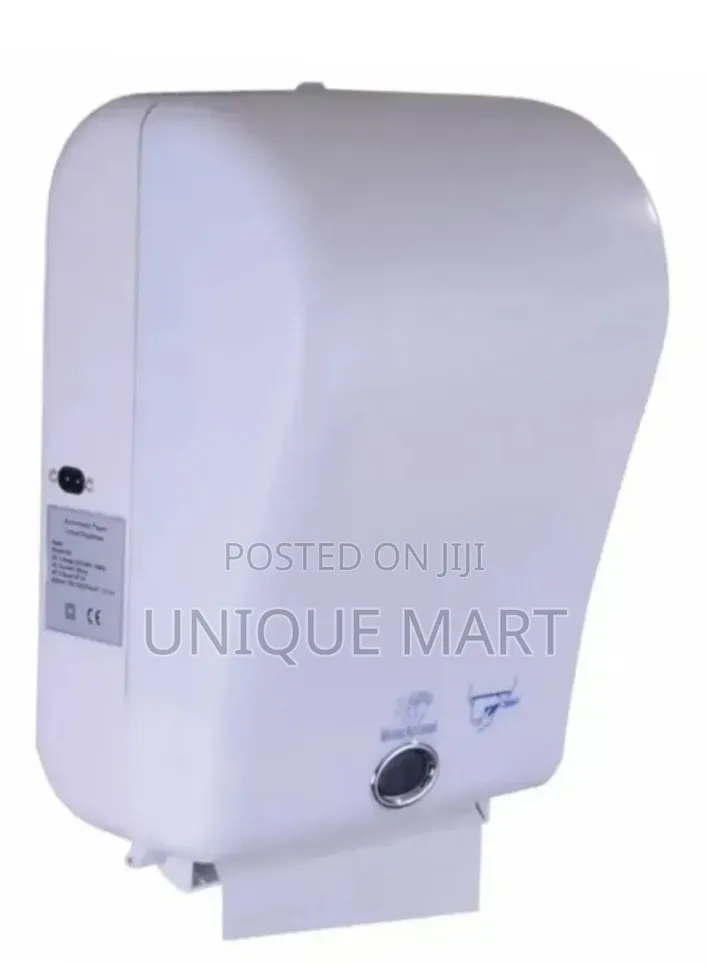 Automatic Paper Towel (Serviette) Dispenser Wall Mounted, White Color