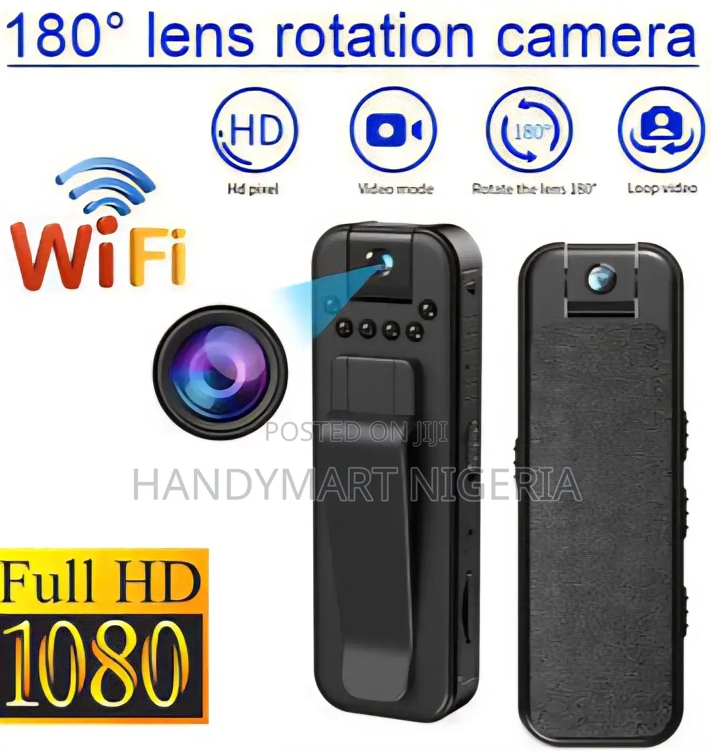 1080P Mini Wireless Wifi Body Camera 10% OFF
