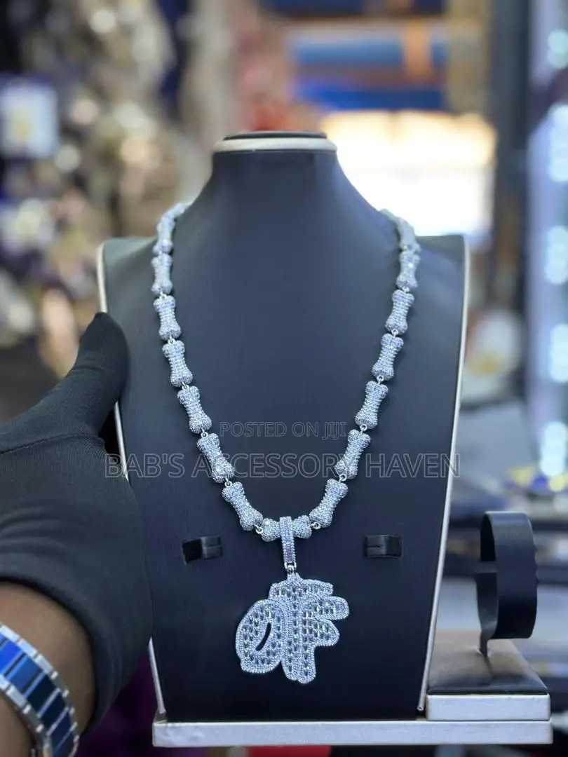 Iced-Out Chain and Pendant