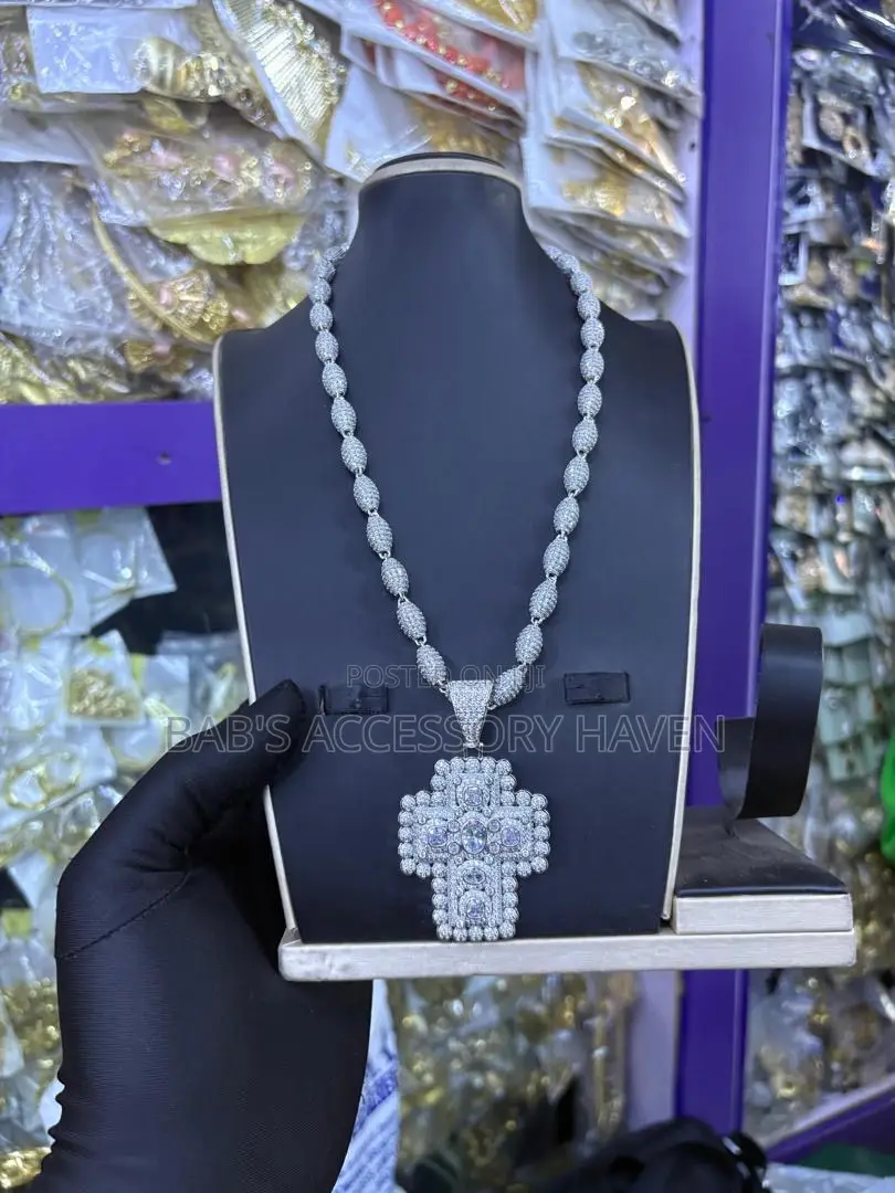 Iced-Out Chain and Pendant