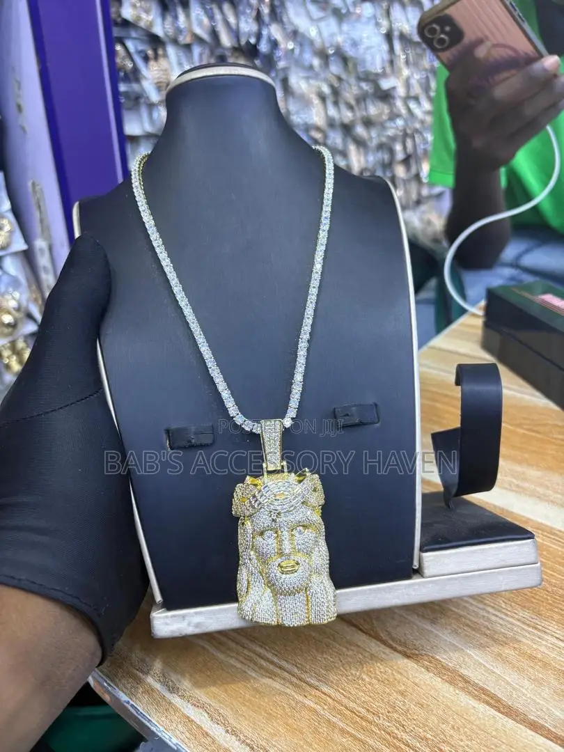 Iced-Out Chain and Pendant
