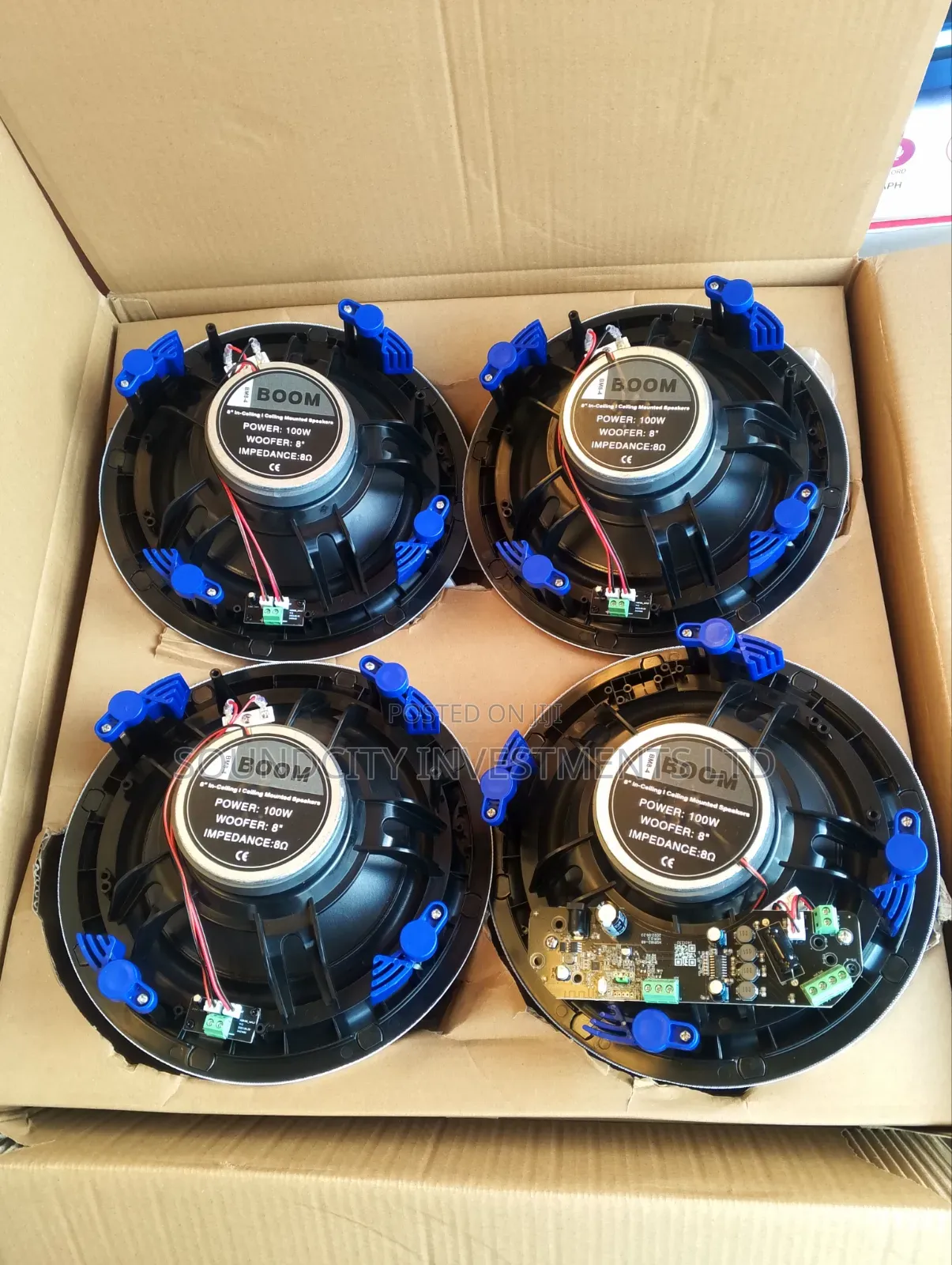 100w Boom 4 in 1 Bluetooth Ceiling Speaker.