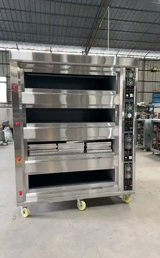 4 Deck 16 Tray Gas Oven/One Bag Oven
