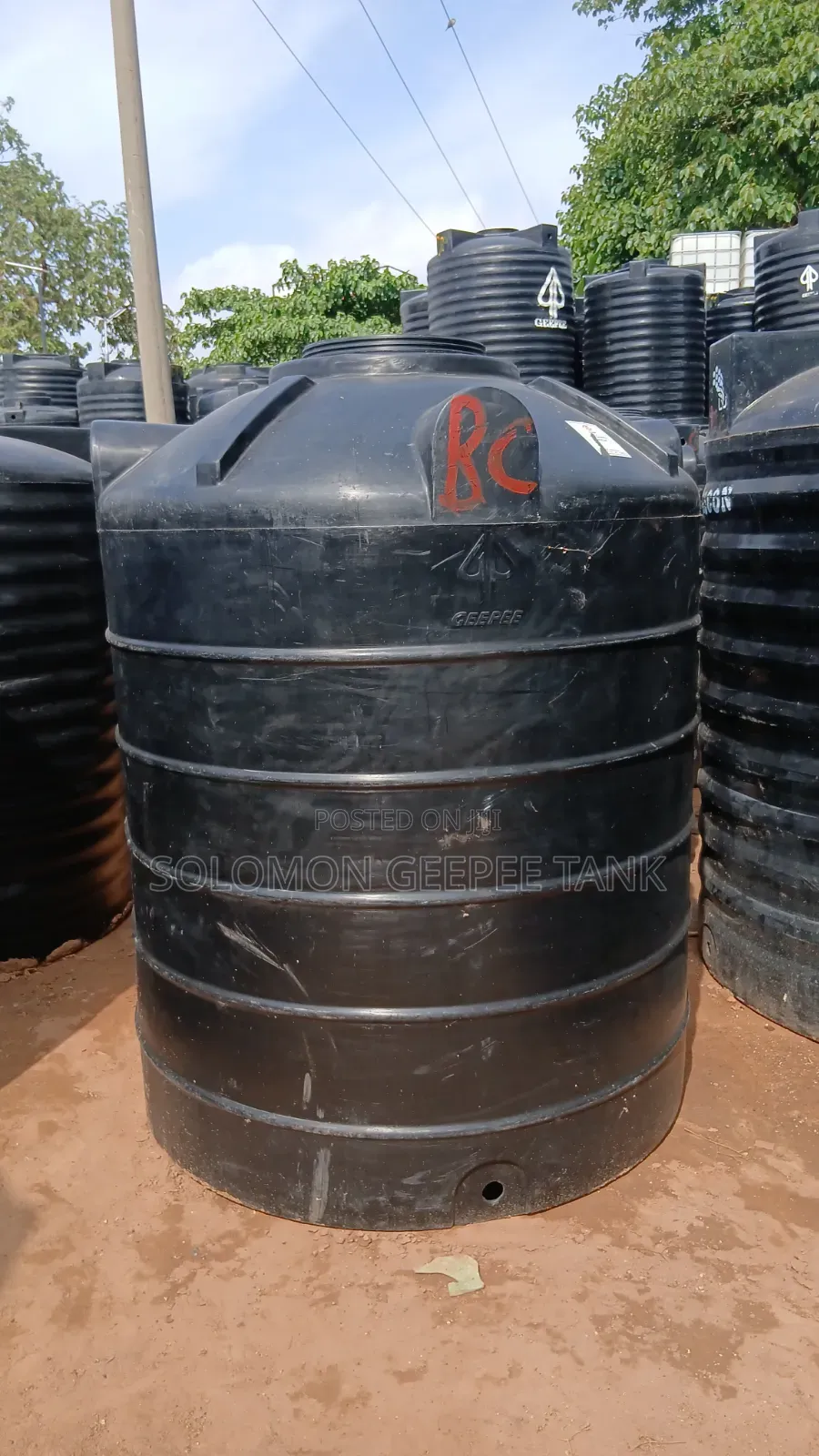 3000litres Geepee Tank