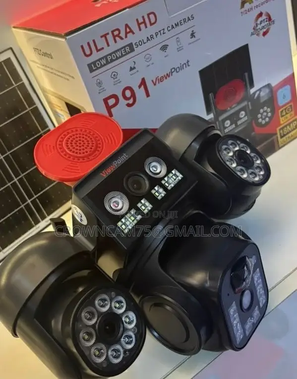 High Quality 4Lens Auto_tracking CCTV Camera 4g Simcard