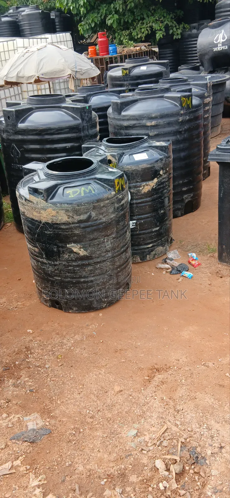 Original Geepee Tank and Plumbing Material