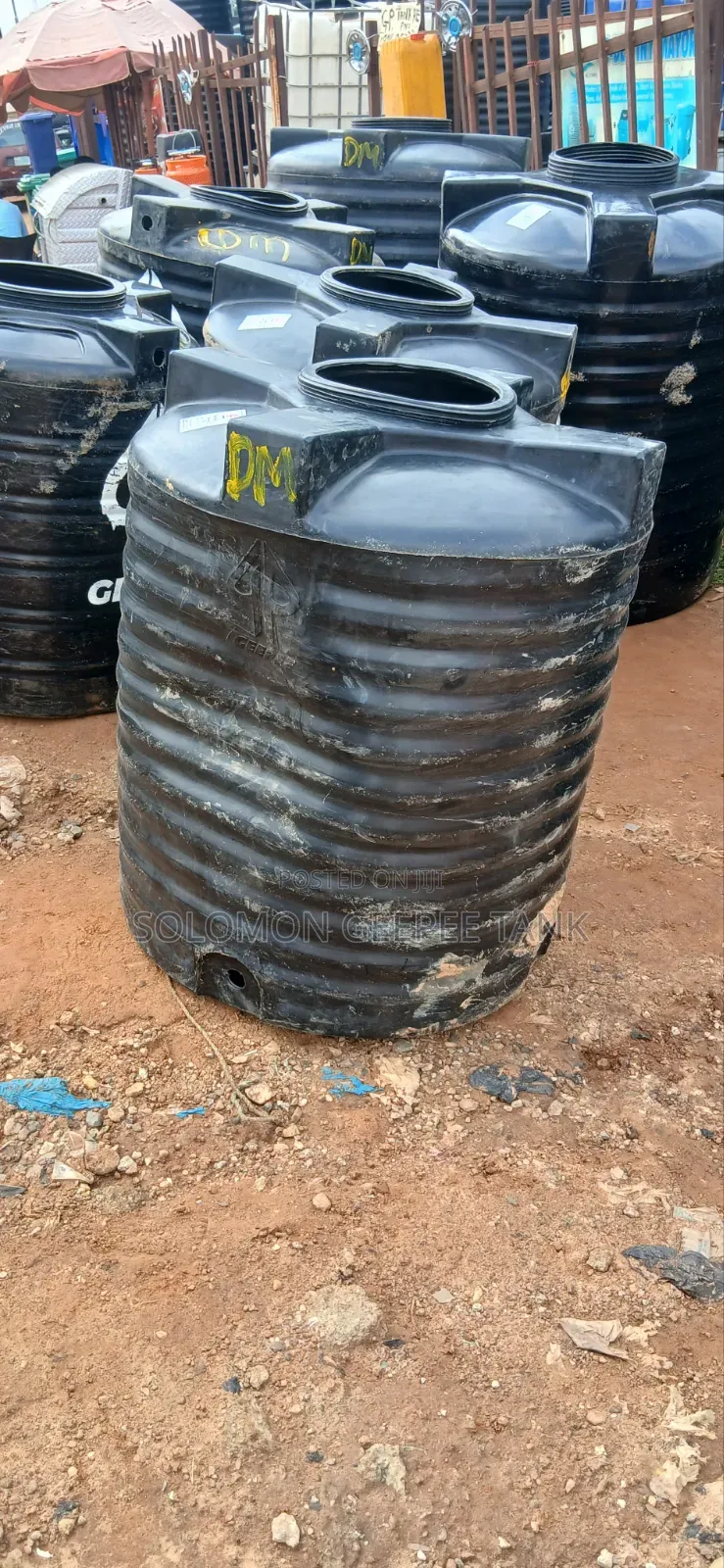 Original Geepee Tank and Plumbing Material