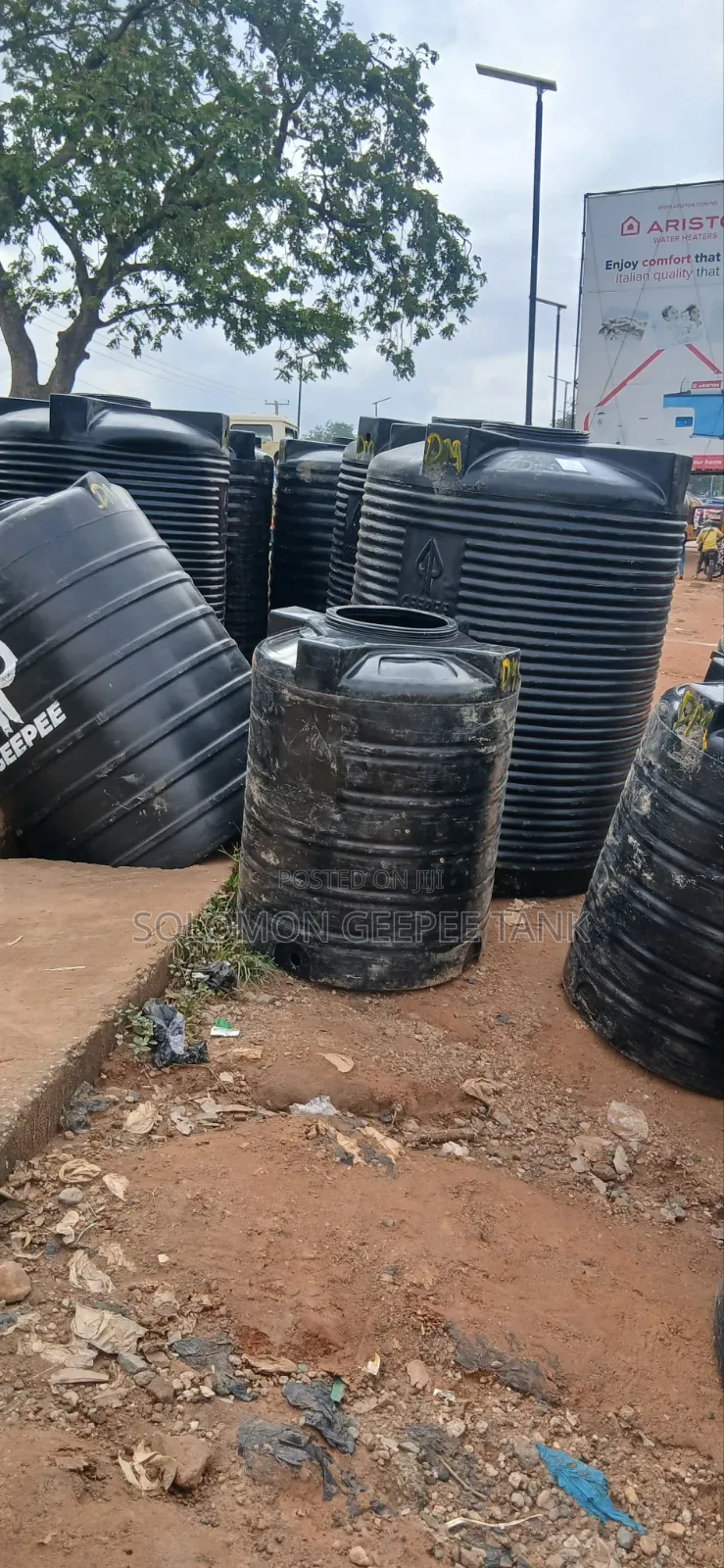Original Geepee Tank and Plumbing Material