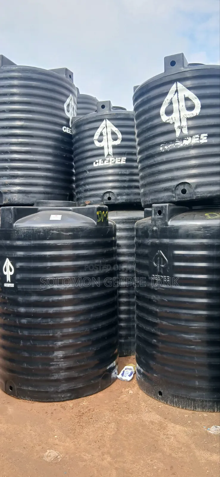 Original Geepee Tank and Plumbing Material