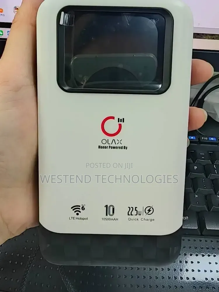 OLAX M200E 2in1 4GLTE Mifi Router and Power Bank 10500mAh Battery,