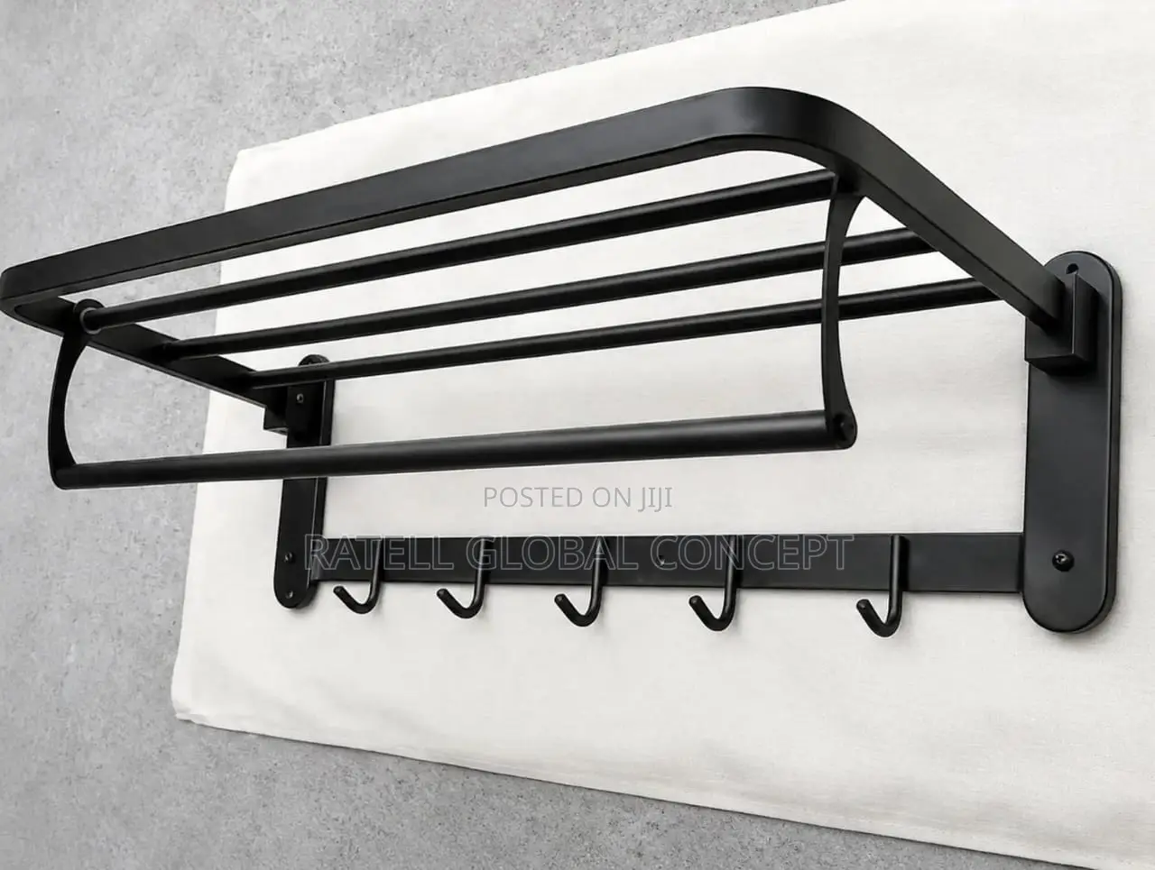 Multi Purpose Bathroom Towel Hanger