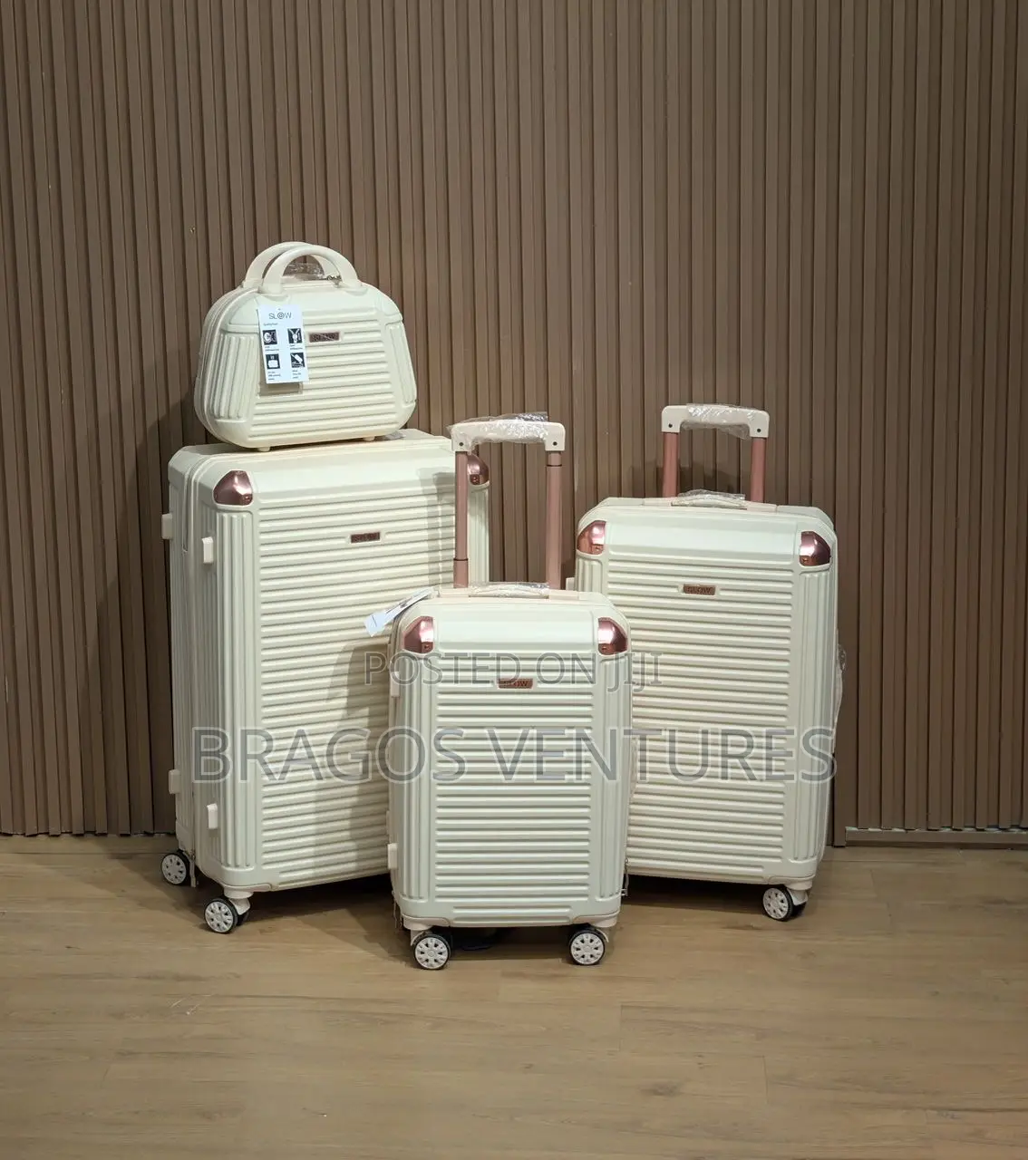 Higher Quality Set of 4pcs SLOW Boxes and Traveling Bag