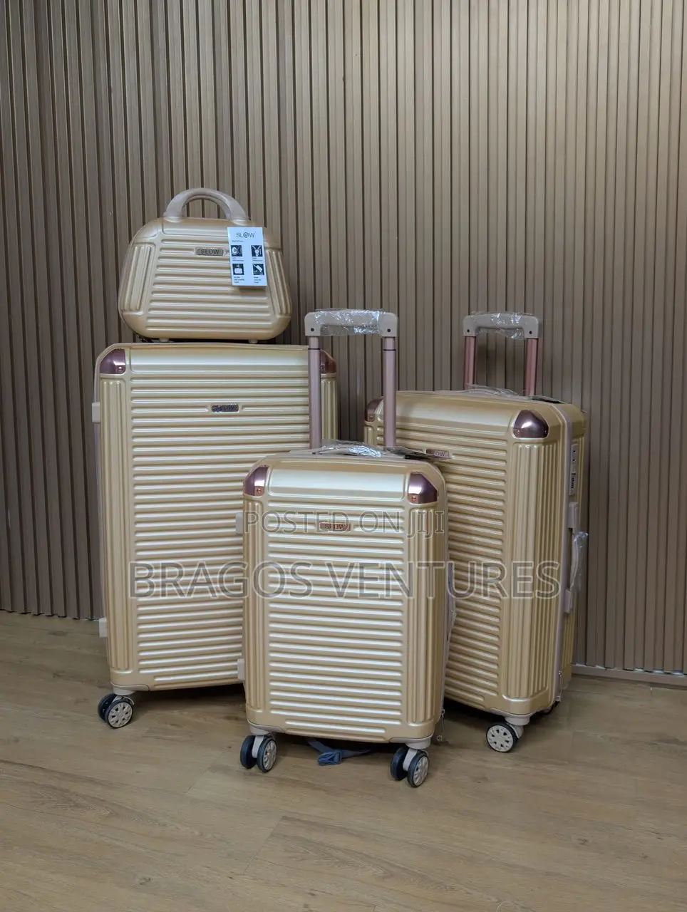 Higher Quality Set of 4pcs SLOW Boxes and Traveling Bag