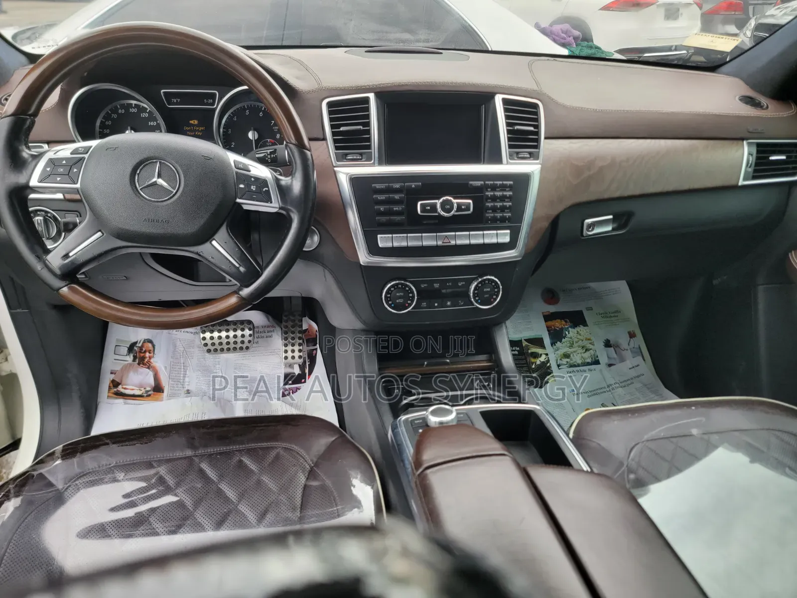 Mercedes-Benz M Class 2015 White