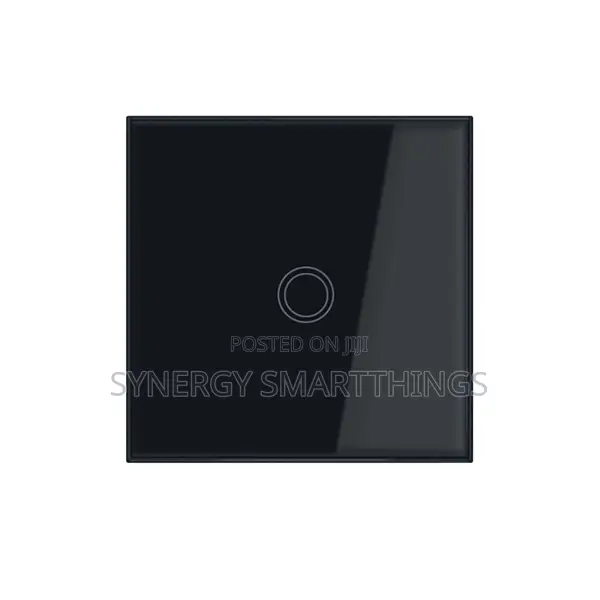 Tuya Zigbee Touch Smart 1 Gang Switch Black Color