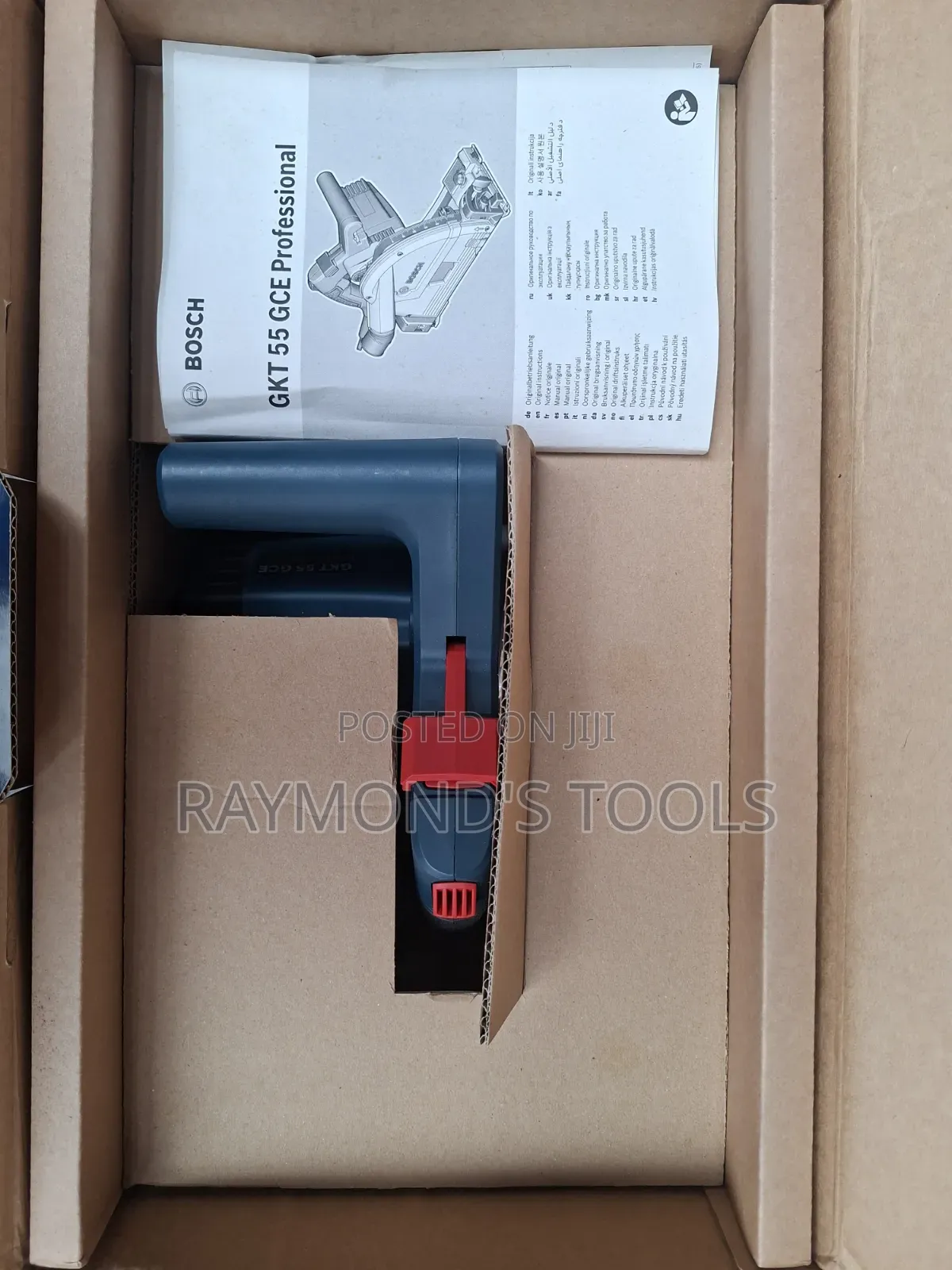 Plunge Saw Bosch GKT 55 BCE With Rail FSN 1600