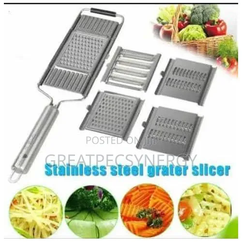 4 in 1 Vegetable Slicer Stainless Steel Shredder