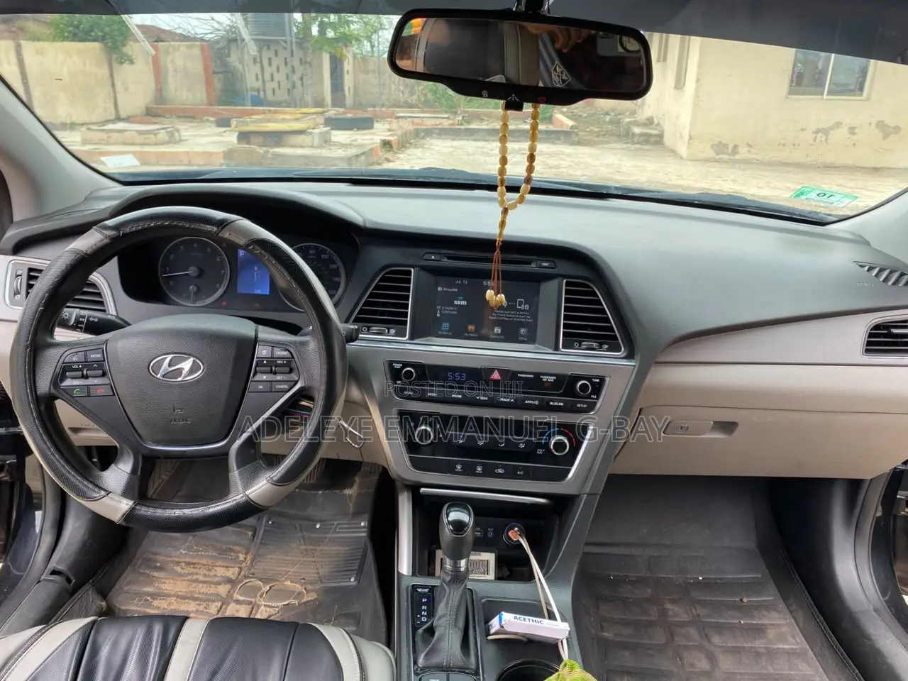Hyundai Sonata 2015 Black