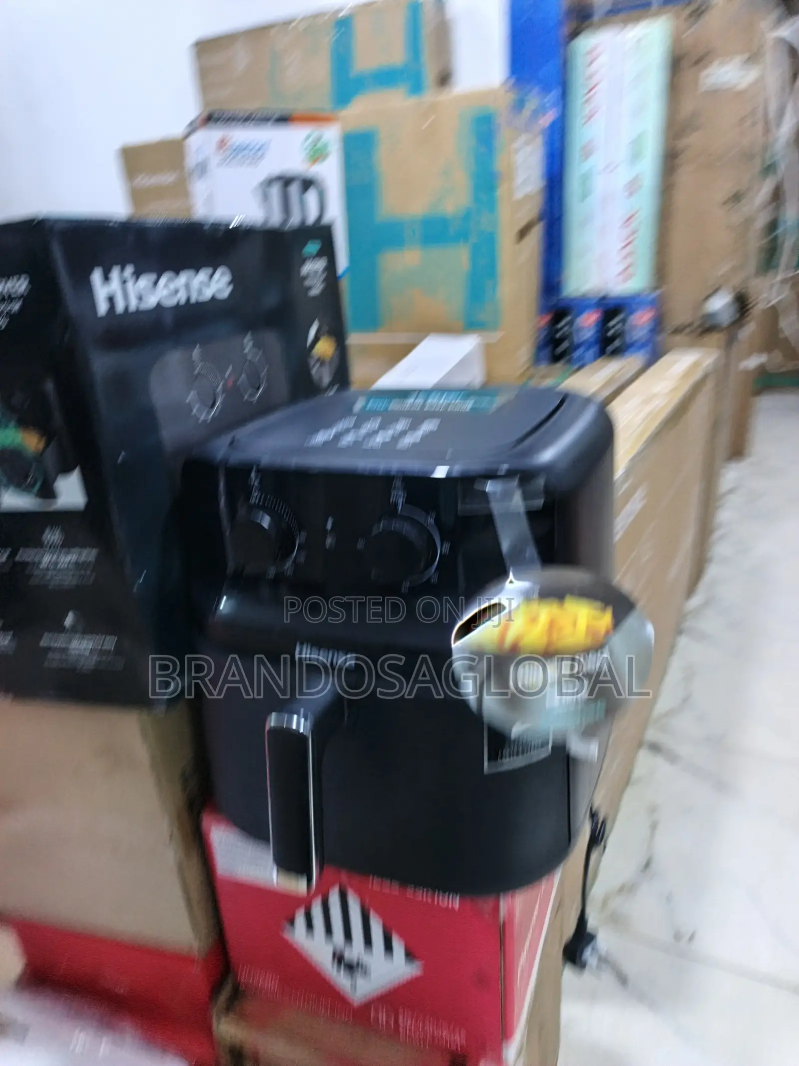 Hisense HO8AFBK1S1 Digital Air Fryer – Healthy Cooking Appliance