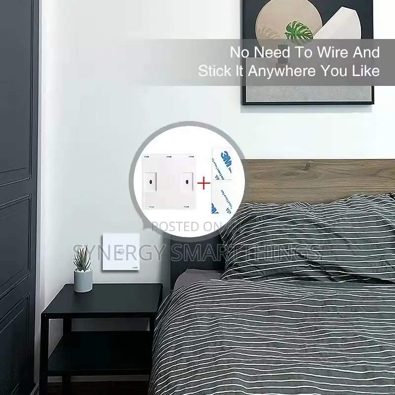 Tuya Zigbee Touch Smart 1 Gang Switch White Color