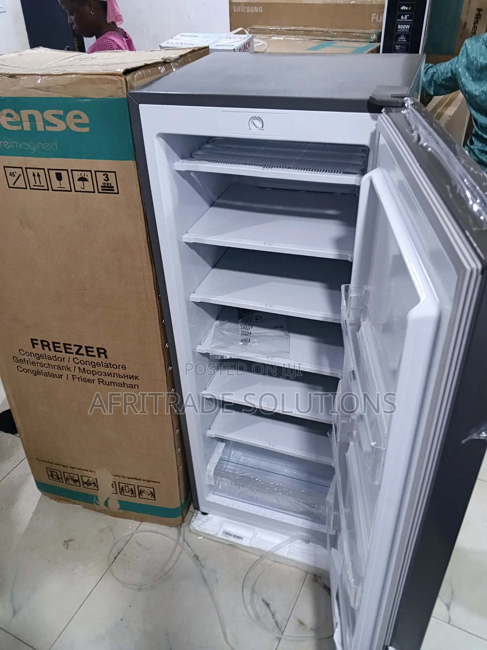 Hisense Upright Freezer for Business