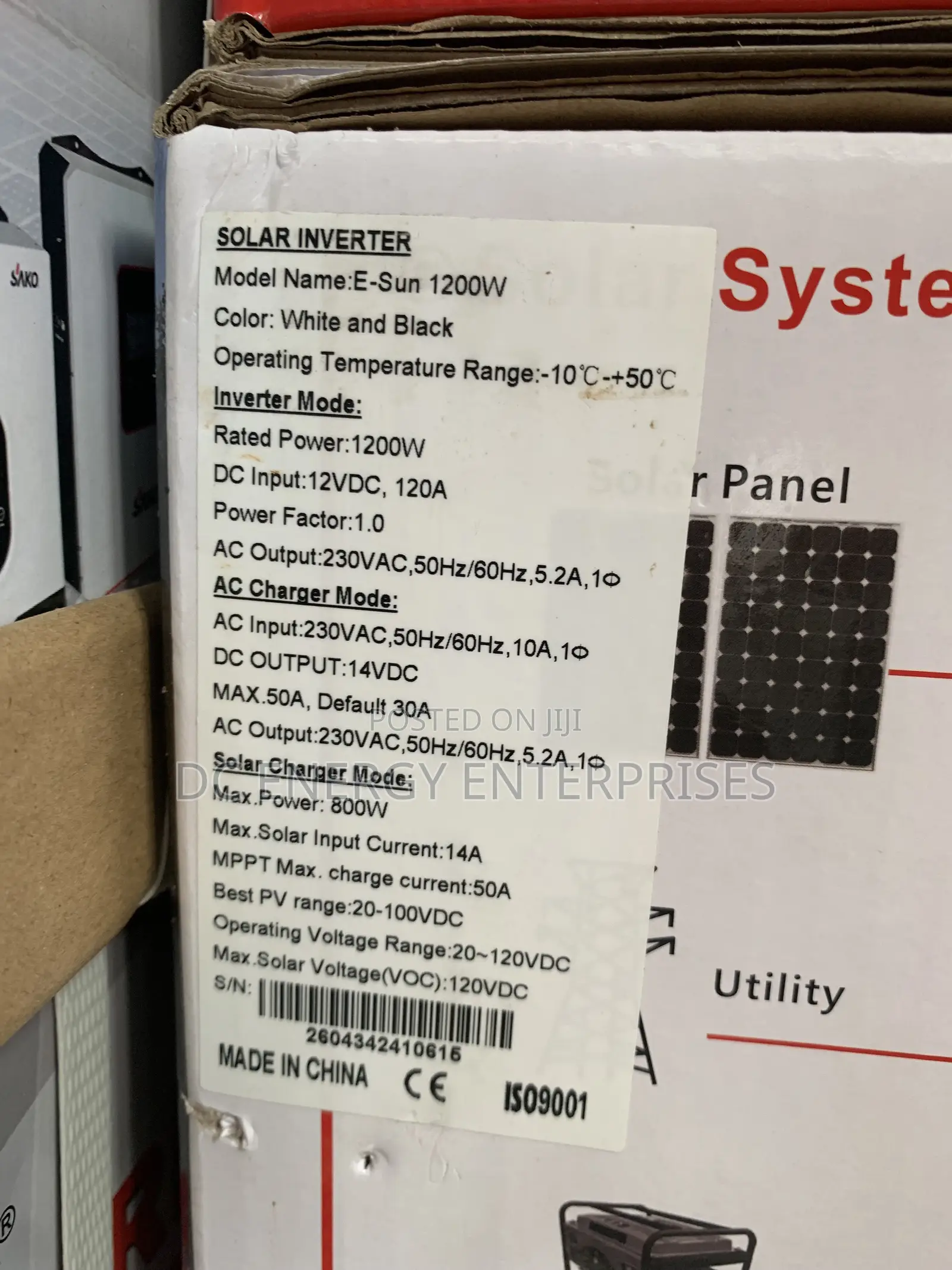 1.2kva 12v Sako Hybrid Inverter