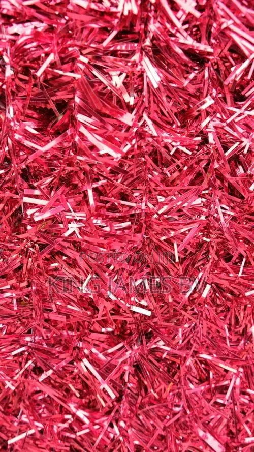 Tinsel Garland – Sparkling Christmas Decoration