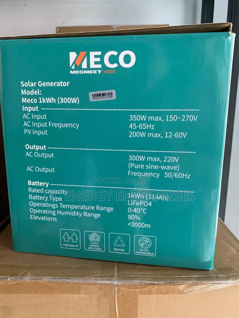 Meco 300w/1kwh Lithium Battery