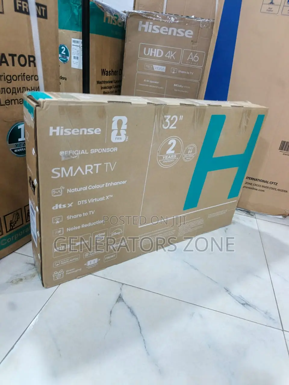 Hisense 32 Inch Smart TV With Wide Viewing Angle