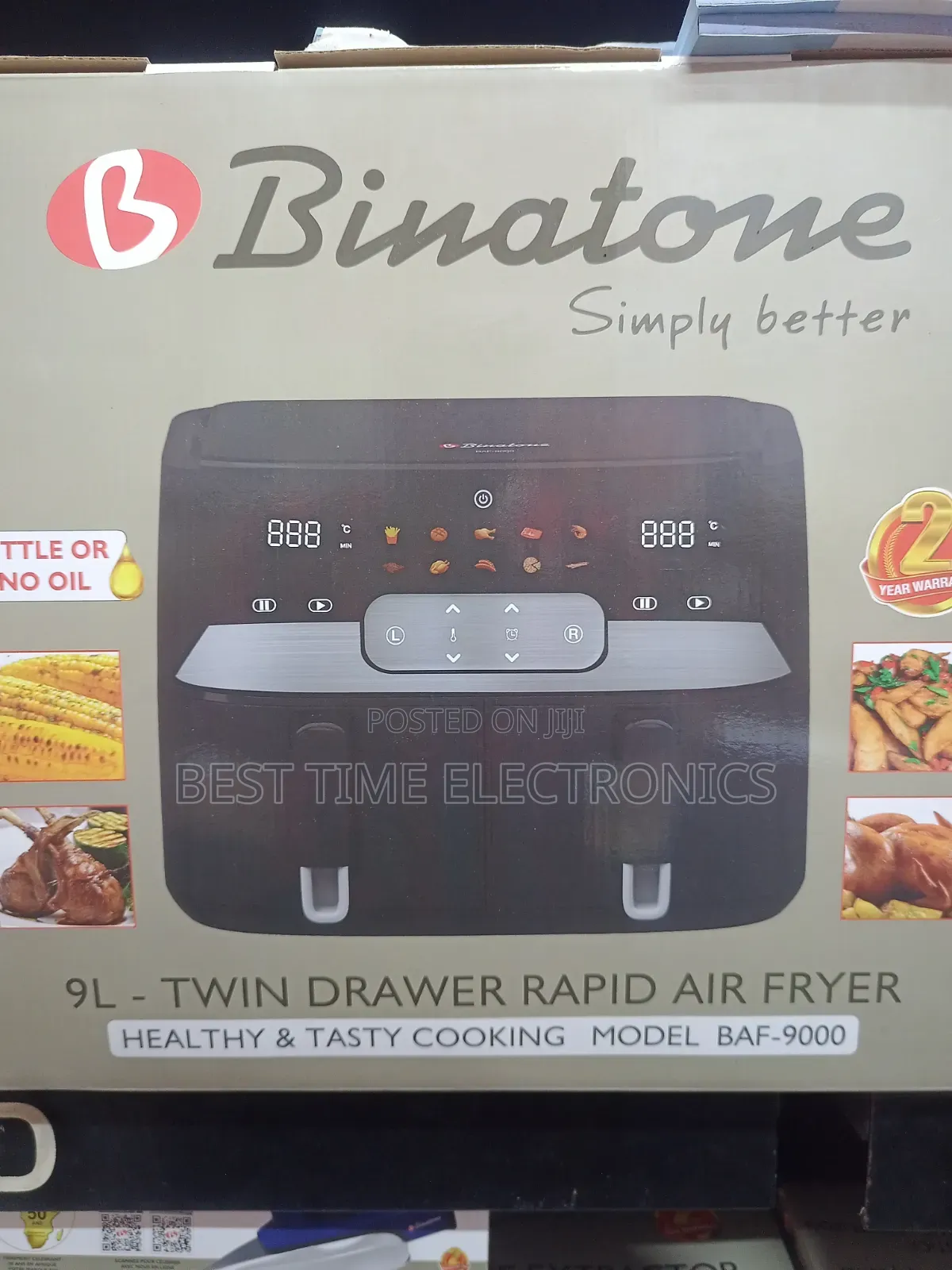 Binatone Twin Rapid Air Fryer