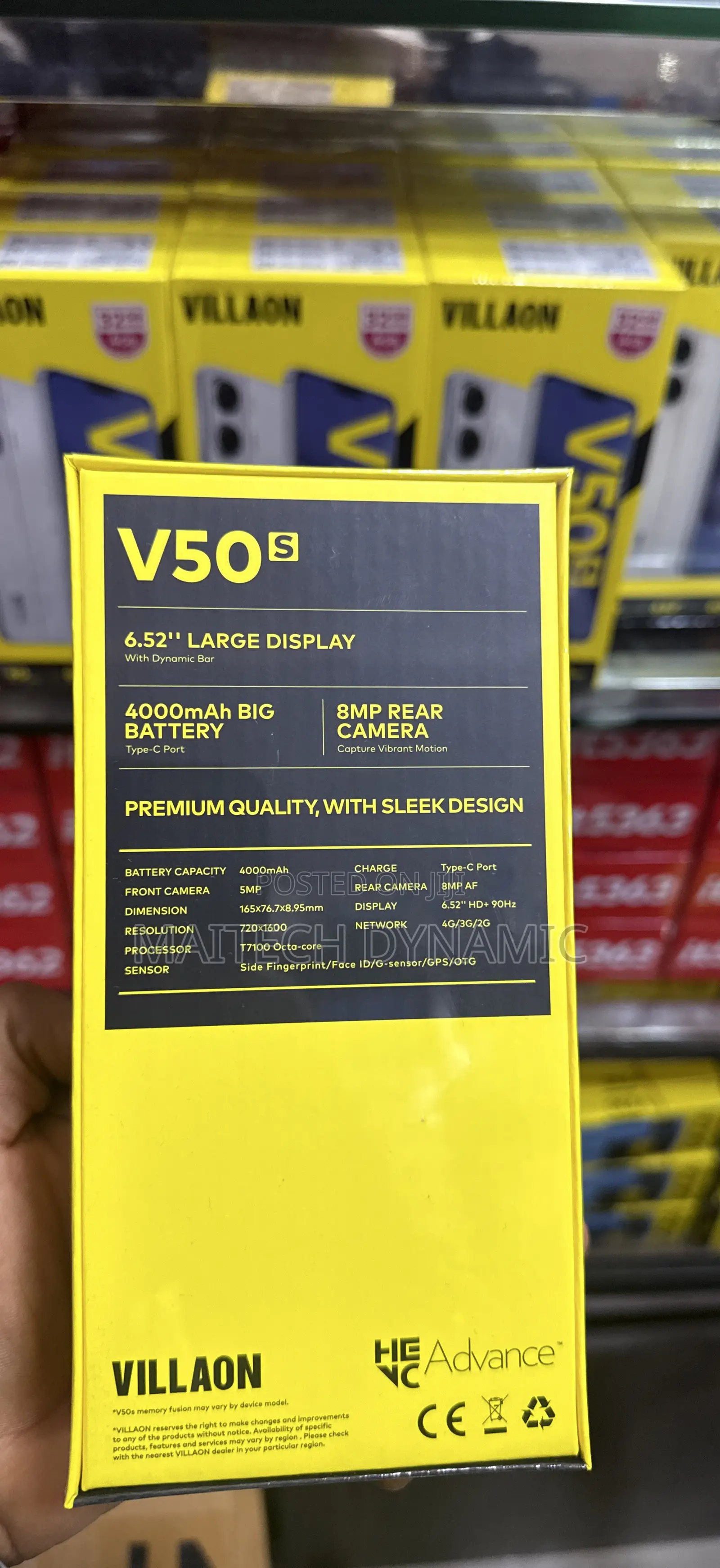 New Villaon V50s 64 GB Black