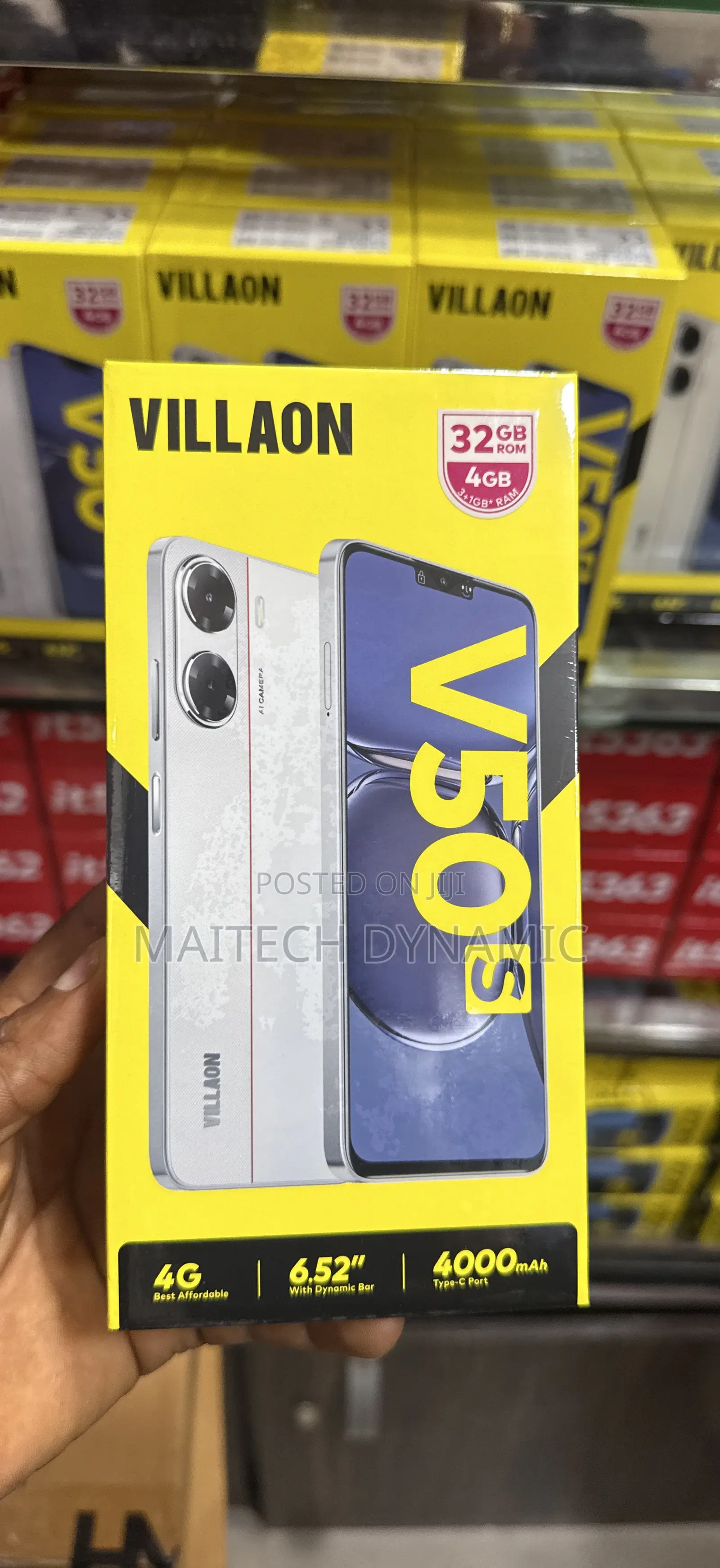 New Villaon V50s 64 GB Black