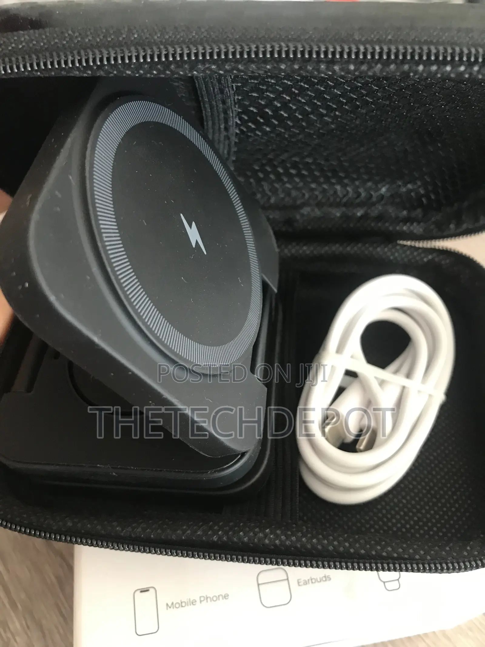 3in1 Foldable Magnetic Charger and Stand