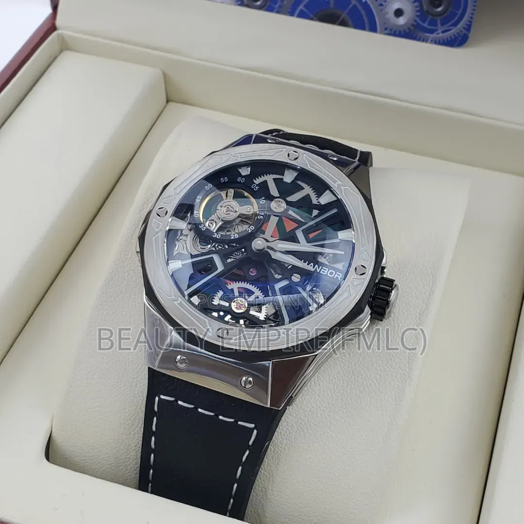 Hanboro Skeleton Automatic Watch