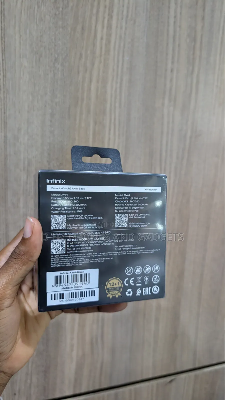 Infinix XWatch N4