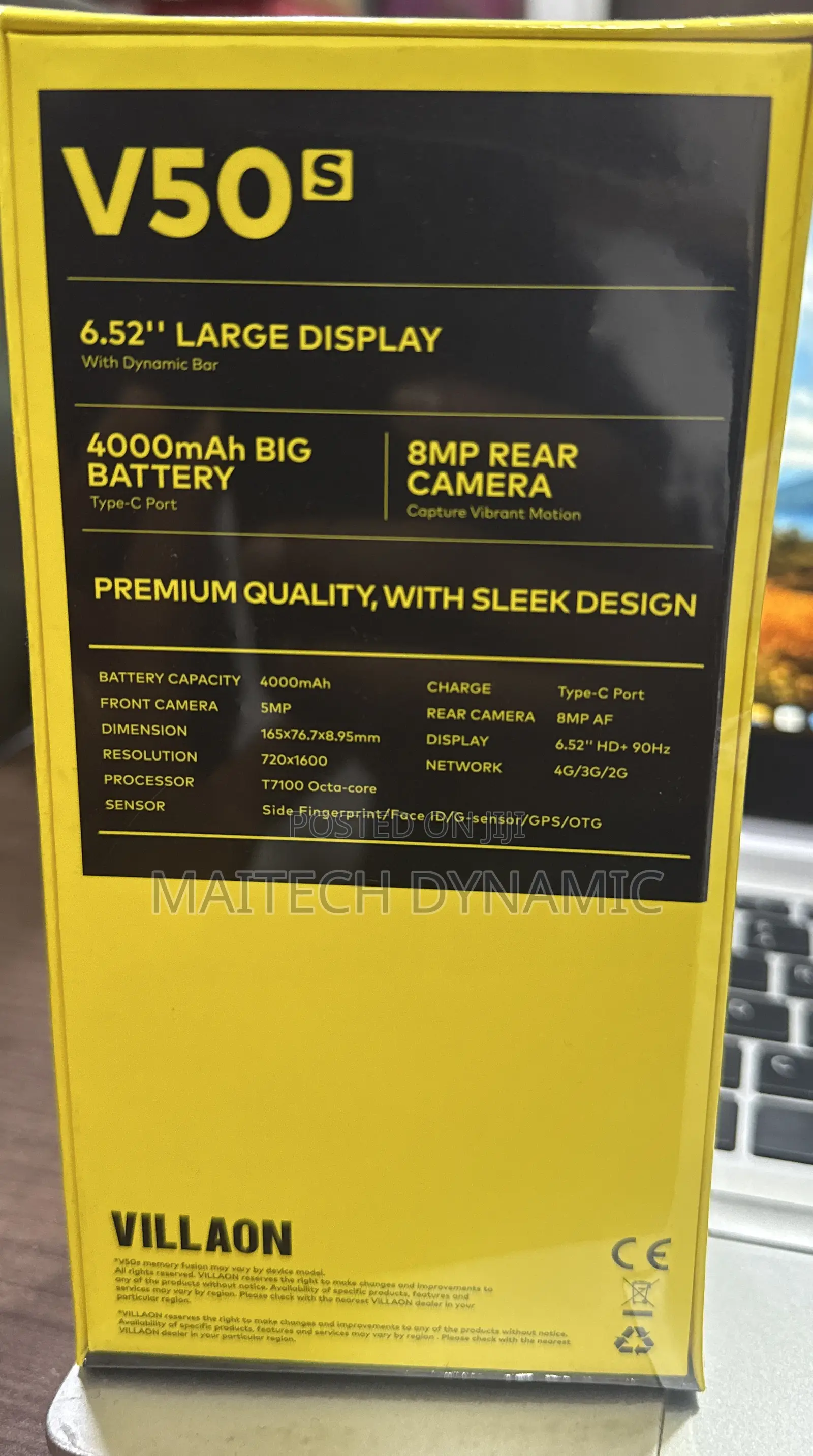 New Villaon V50s 64 GB Black