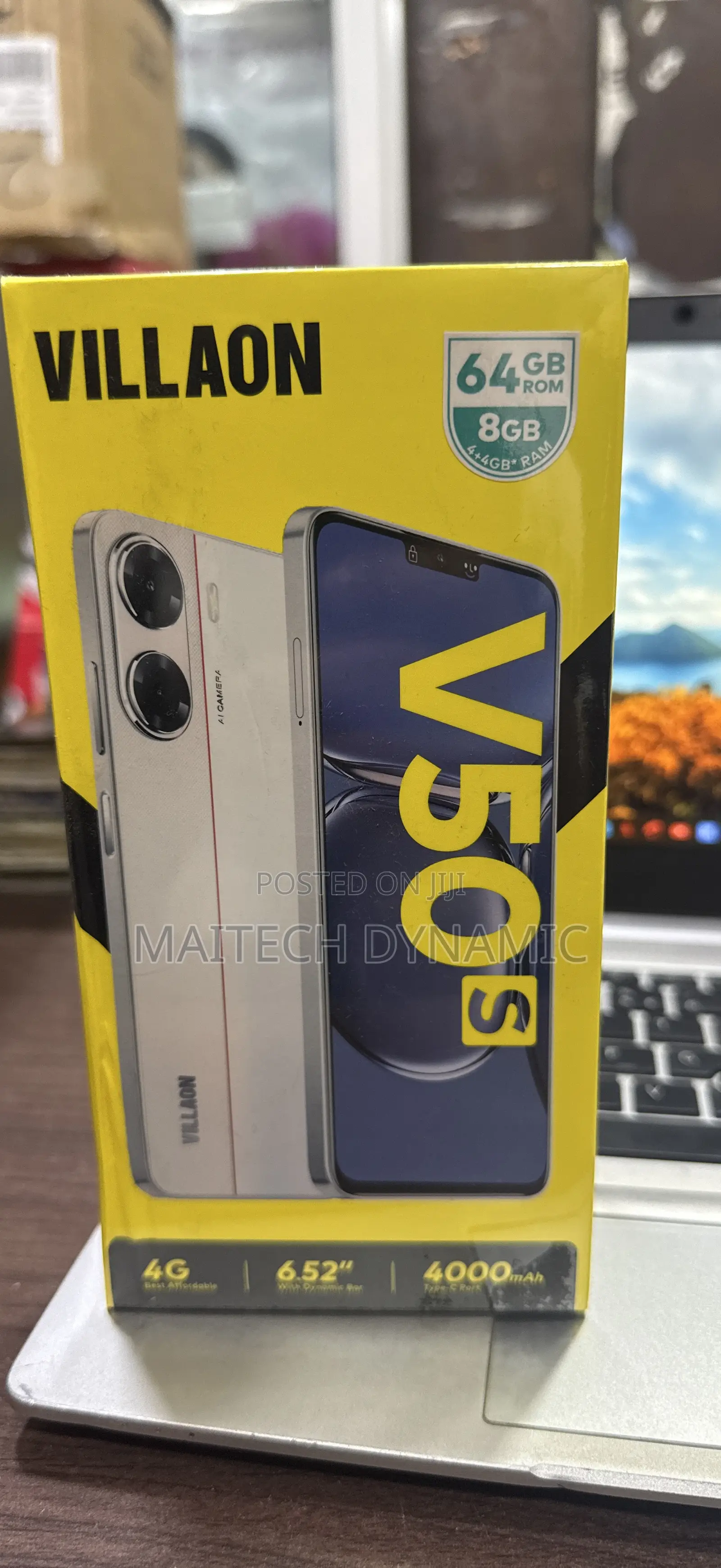 New Villaon V50s 64 GB Black