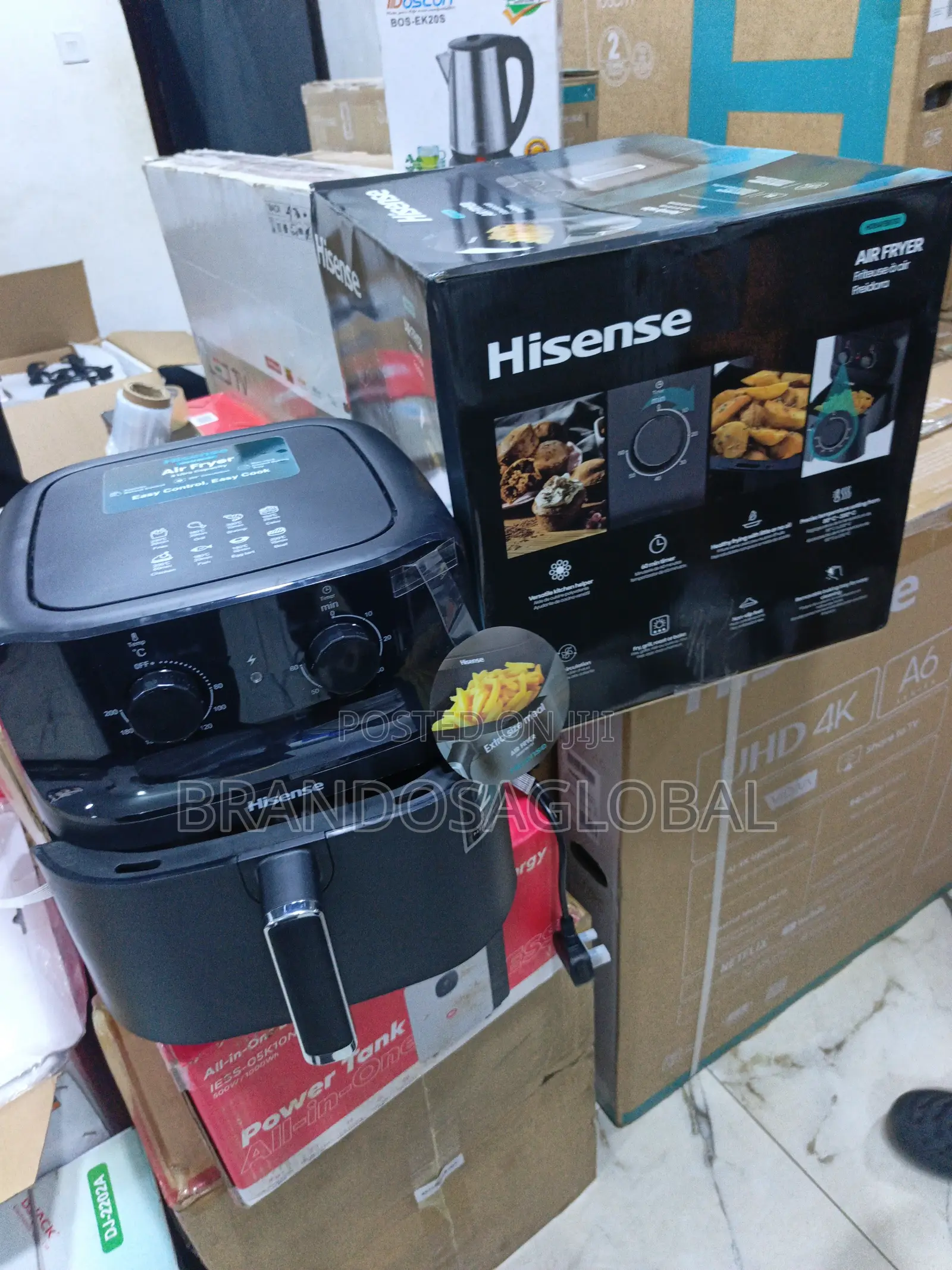 Hisense 8L Air Fryer – Adjustable Temperature Cooker