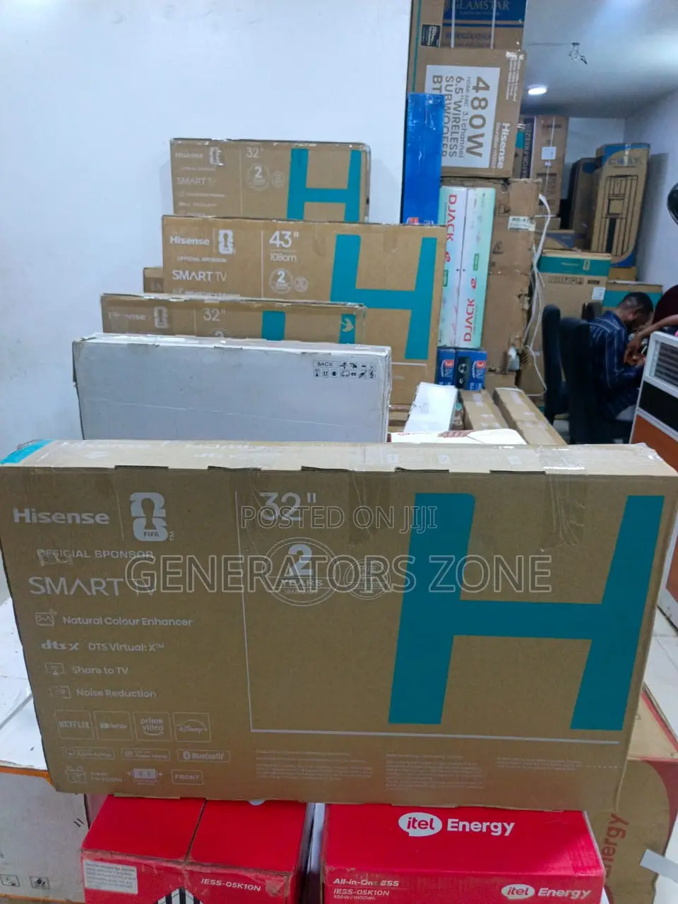 Hisense 32 Inch Smart TV Easy Wi-Fi Connection