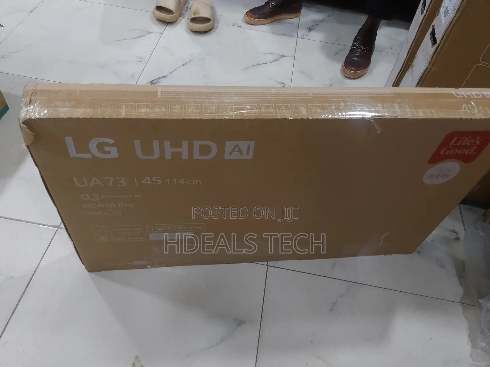 LG 45 Inch Smart UHD TV With HDR10 and webOS