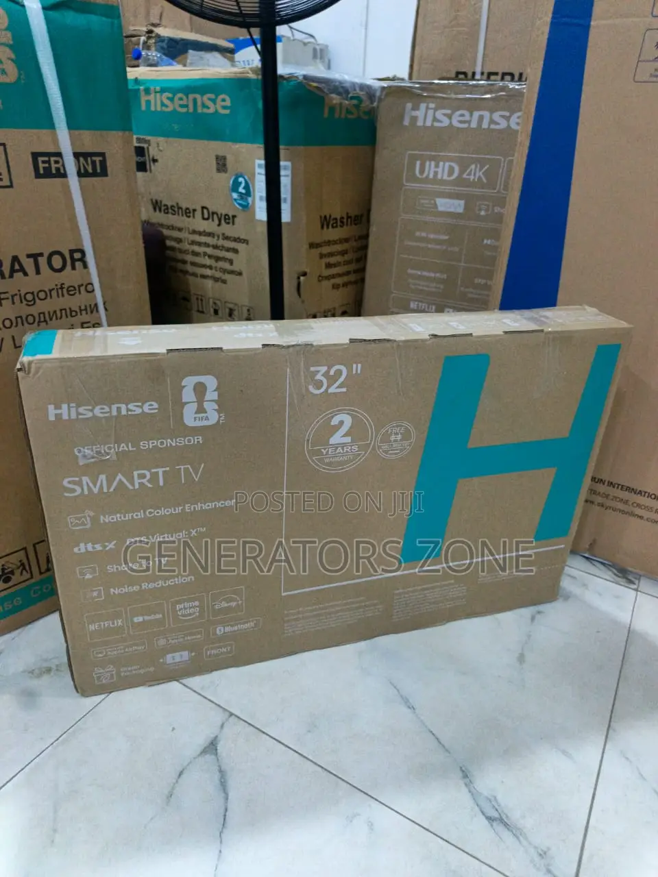 Hisense 32 Inch Smart TV Easy Wi-Fi Connection
