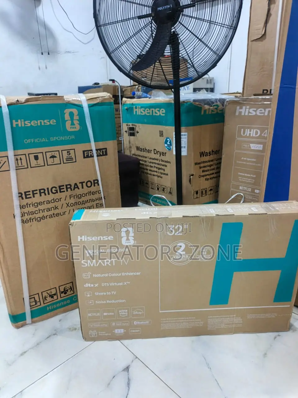 Hisense 32 Inch Smart TV Clear and Bright Display