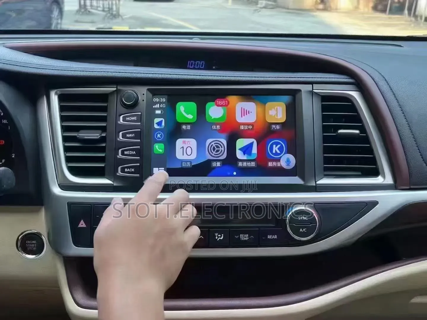 Toyota Highlander 2015-2018 Original Carplay Android Navigation System