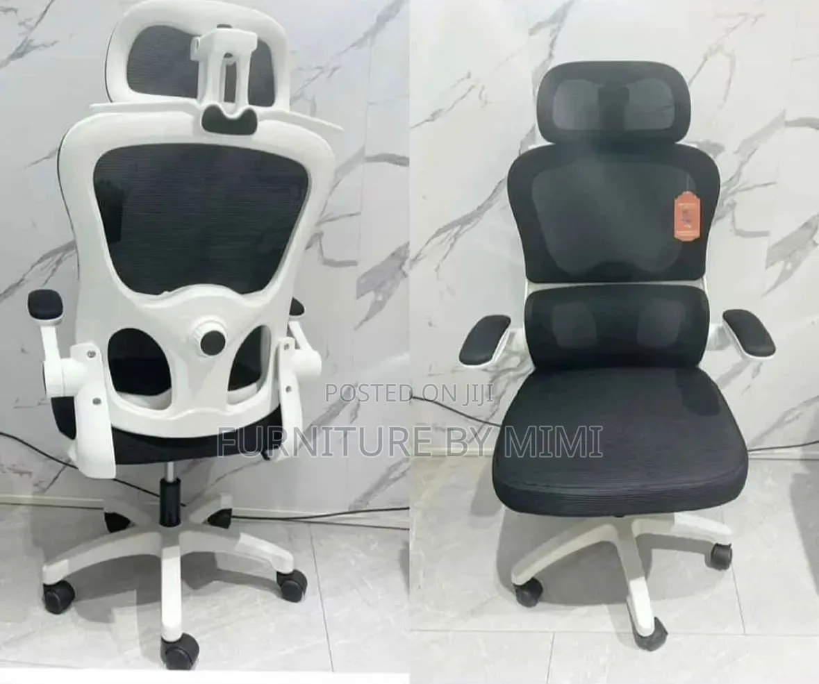 Complete Modern Office Desk & Ergonomic Chair Set